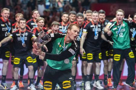 U21-Handballer im Partyrausch - Heim-EM als großes Ziel