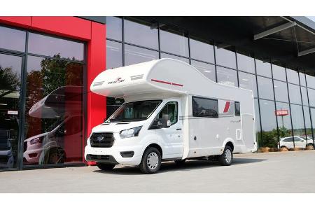 Alkoven, Außenansicht, Wohnmobil