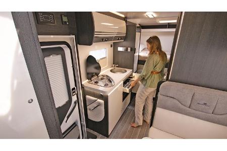 Küche, Küchenzeile, Gang