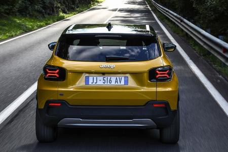 Jeep Avenger Elektro Neuvorstellung Modelljahr 2023