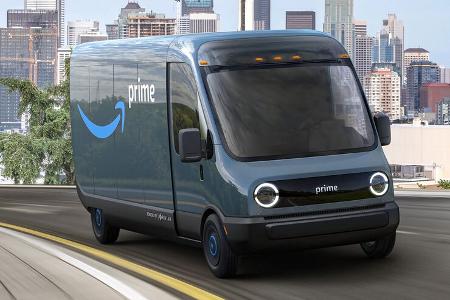 09/2019, Rivian Elektro-Transporter Amazon