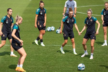Gewitter wirbelt Trainingsplan der DFB-Frauen durcheinander