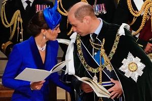 Kate und William in Schottland: Gut gelaunt und ein bisschen frech