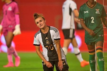 2:3 gegen Sambia: DFB-Frauen verpatzen WM-Generalprobe