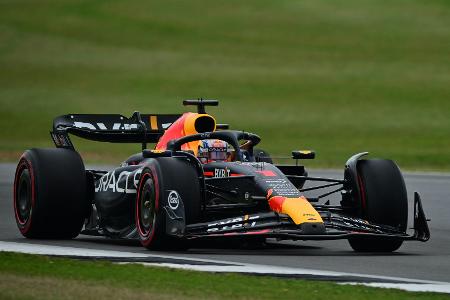 Verstappen in Silverstone auf der Pole Position