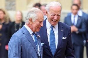 Joe Biden und König Charles: Erstes Treffen seit der Krönung