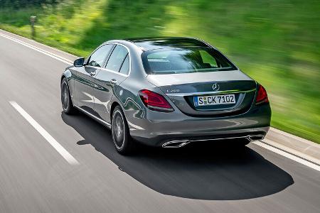 Mercedes C200 Limousine selenite grey (2018)