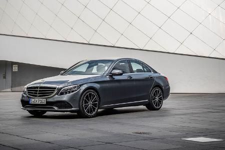 Mercedes C200 Limousine selenite grey (2018)