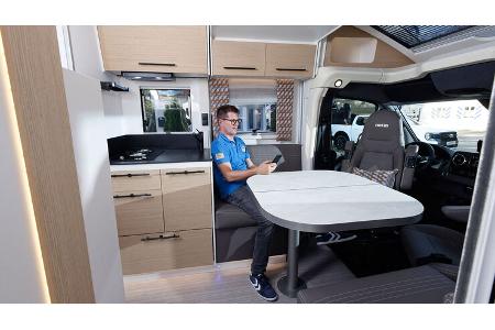 Notin Lindau JF Teilintegrierter Tisch