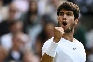 Wimbledon: Alcaraz nach Sieg über Rune im Halbfinale