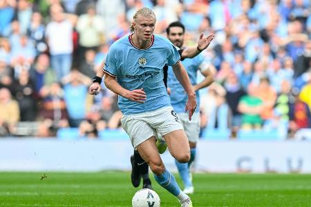 Haaland auf dem Cover von EA Sports FC