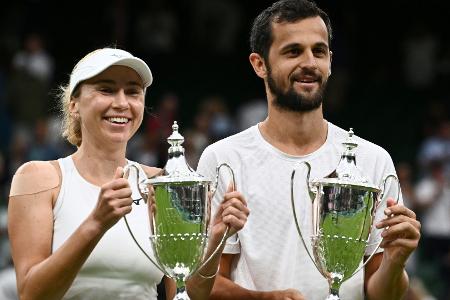 Wimbledon: Ukrainerin widmet Mixed-Titel ihrer Heimat
