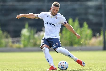 Podolski denkt nicht an Karriereende: 