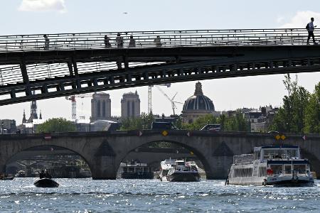 40 Boote auf der Seine: Paris probt die Eröffnungsfeier