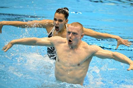 Deutsches Synchron-Team auf Platz neun im WM-Finale