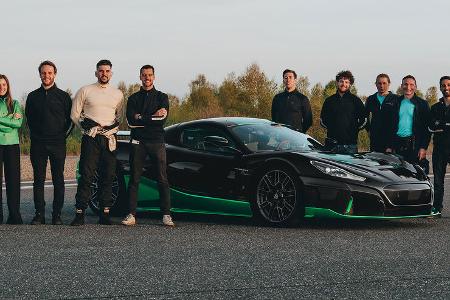 Rimac Nevera Rekordfahrt Papenburg Team