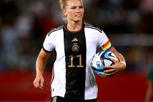 Binde: DFB-Frauen setzen Zeichen gegen Gewalt gegen Frauen