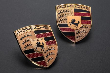 Neues Porsche Wappen Logo Emblem 2023