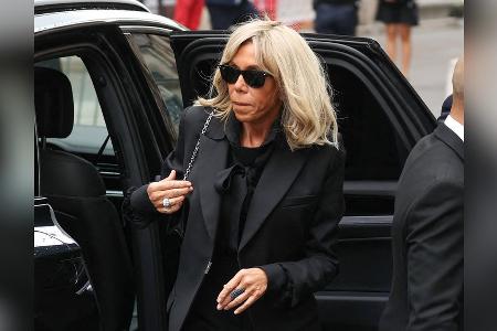 Trauerfeier für Jane Birkin: Brigitte Macron erweist ihr letzte Ehre