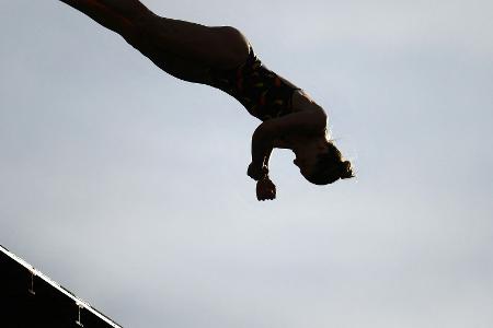 Klippenspringen: Europameisterin Schmidbauer weit zurück