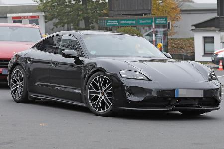 Porsche Taycan Facelift Erlkönig