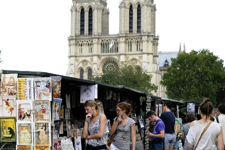 Olympia-Eröffnung: Streit um Buden-Antiquariate am Seine-Ufer