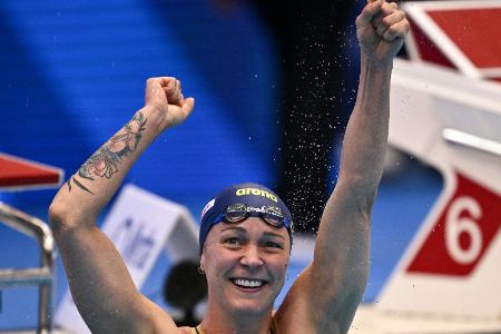 Schwimm-WM: Sjöström stellt Weltrekord nach Titelgewinn auf