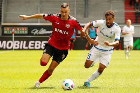 Aufsteiger Wehen Wiesbaden holt Punkt in Unterzahl