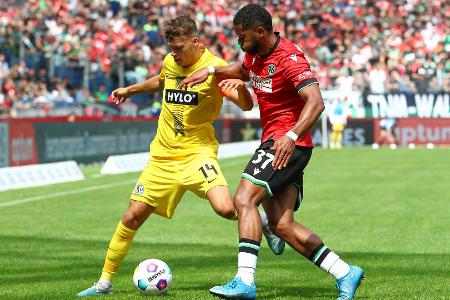 Zwei-Tore-Führung reicht Neuling Elversberg nicht zum Sieg