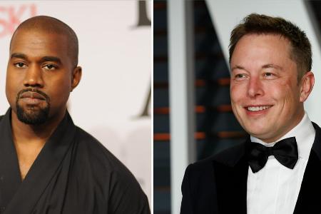 Elon Musk stellt das X-Konto - Ex-Twitter - von Kanye West wieder her