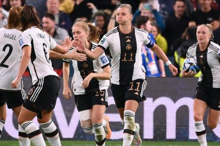 10,36 Mio. sehen Niederlage der DFB-Frauen gegen Kolumbien
