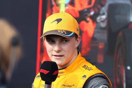 Oscar Piastri (McLaren/34 Punkte) - Note 1,5 - Der Rookie legt bisher eine bockstarke Saison hin. Sein roher Speed begeistert viele Experten. Nutzte den McLaren-Aufschwung, um oben anzuklopfen, in Spa zuletzt Zweiter im Sprint. Fuhr auch fehlerfrei, als der Papaya-Renner noch lahmte. Macht Lando Norris Feuer unterm Hintern.