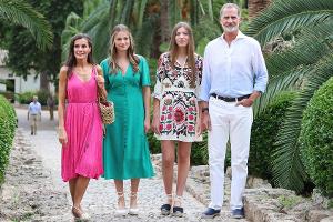 Felipe und Letizia von Spanien genießen den Sommerurlaub auf Mallorca