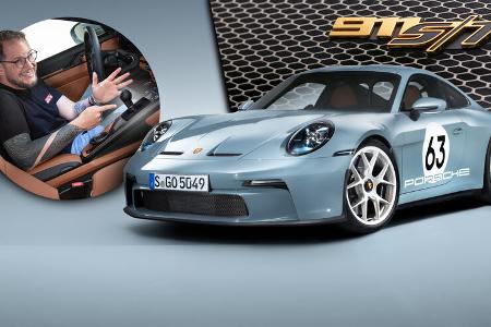 SPERRFRIST 02.08.23 00.01 Uhr Porsche 911 S/T Neuvorstellung