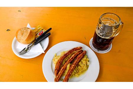 Oberfranken Reise Bratwurst f