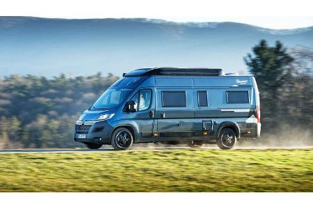 Hannes Camper grosser Camper Fahrt f