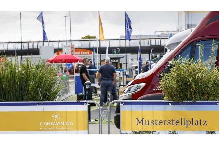 Stellplatz Caravan Salon Düsseldorf