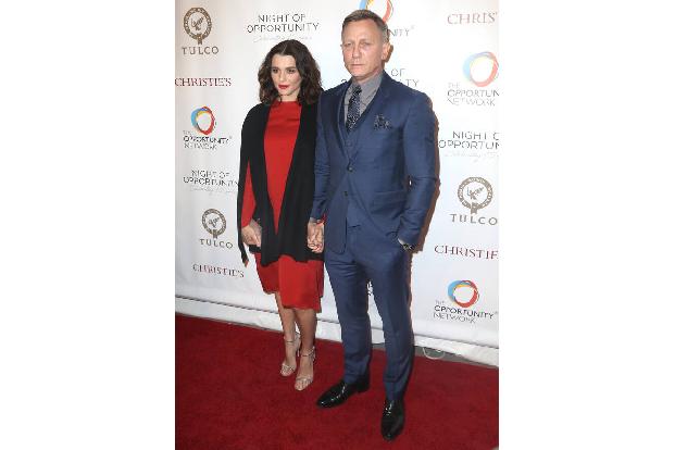 Rachel Weisz hatte eigentlich überhaupt keinen Bock auf Ehe, doch James Bond stimmte sie um: 2011 war sie nur sechs Monate nach Beginn ihrer Beziehung mit Daniel Craig verheiratet.