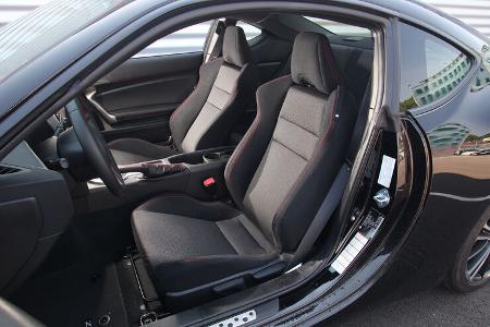 Subaru BRZ, Fahrersitz