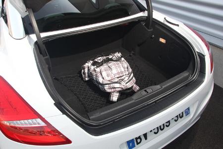 Peugeot RCZ, Kofferraum