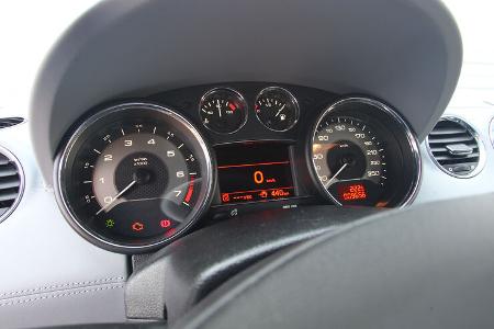 Peugeot RCZ, Rundelemente, Tacho
