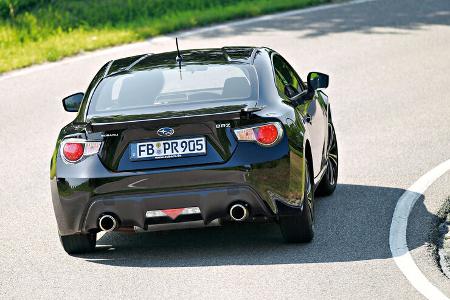 Subaru BRZ, Heckansicht