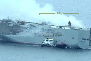 Autotransporter roro-Schiff Brand Fremantle Highway