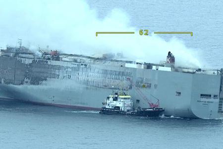 Autotransporter roro-Schiff Brand Fremantle Highway