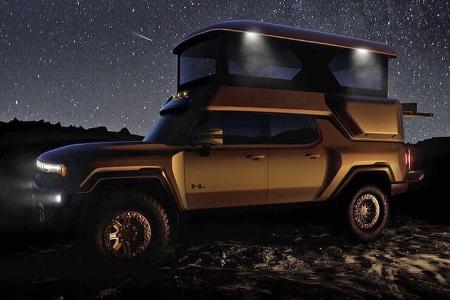 GMC Hummer EV mit EarthCruiser Overlanding Upfit