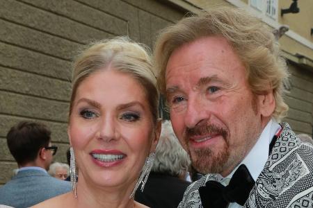 Thomas Gottschalk mit Freundin Karina Mroß verliebt auf Ibiza