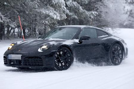 Erlkönig Porsche 911 Facelift