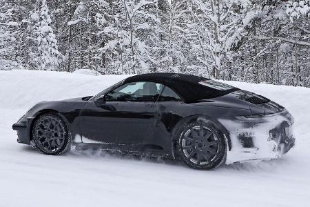 Erlkönig Porsche 911 Cabrio