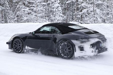 Erlkönig Porsche 911 Cabrio
