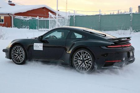 Erlkönig Porsche 911 Turbo Facelift